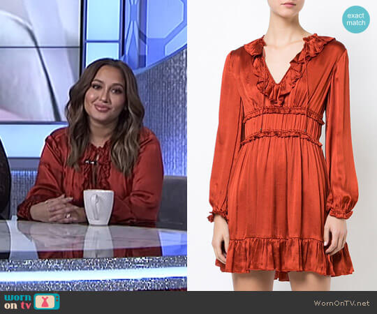 Ulla Johnson Callista Dress worn by Adrienne Houghton on The Real