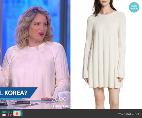 Elizabeth and James Gerri Knit Swing Dress worn by Sara Haines on The View