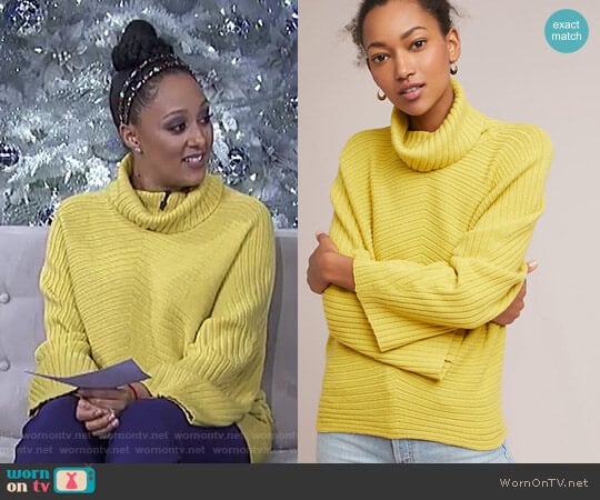 Moth Tisbury Top worn by Tamera Mowry on The Real