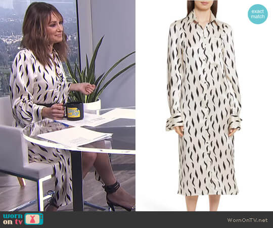 Joseph Cassidy Dress worn by Catt Sadler on E! News