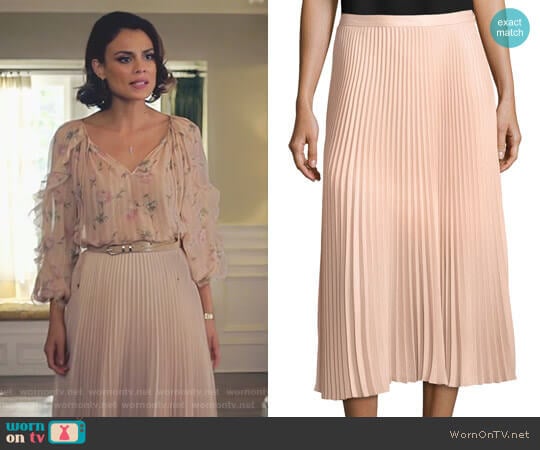 Club Monaco Annina Skirt worn by Cristal Flores (Nathalie Kelley) on Dynasty