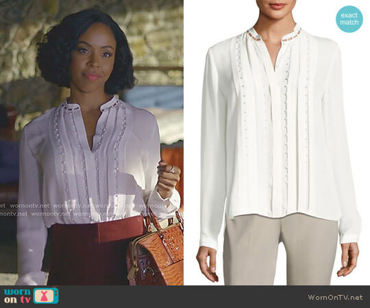 Elie Tahari Fontaine Blouse