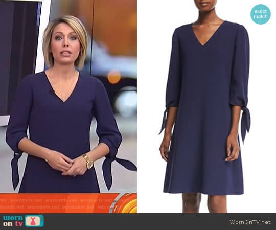 Lafayette 148 New York Kenna Dress worn by Dylan Dreyer on Today