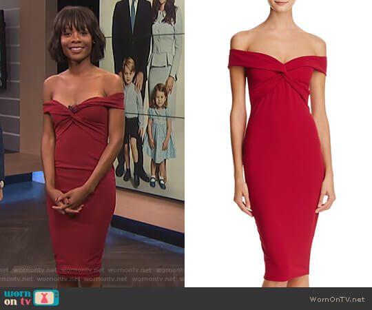 Nookie Dolly Dress worn by Zuri Hall on E! News