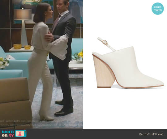 Paul Andrew Imari Pumps worn by Cristal Flores (Nathalie Kelley) on Dynasty
