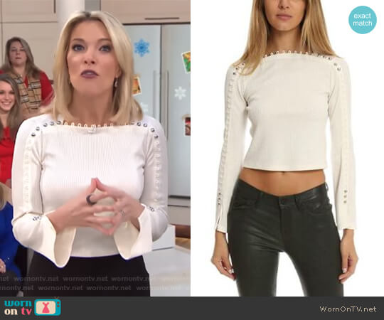 3.1 Phillip Lim Ribbed Long Sleeve Top worn by Megyn Kelly on Today