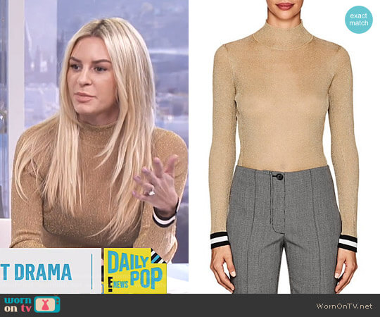 Rag & Bone Priya Top worn by Morgan Stewart on E! News