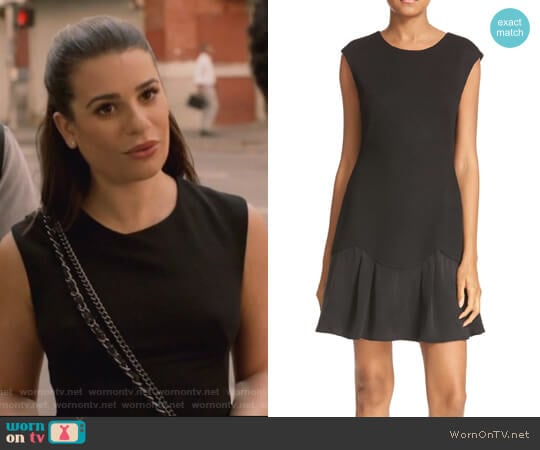 Rebecca Taylor Stacy Drop Waist Dress worn by Valentina Barella (Lea Michele) on The Mayor