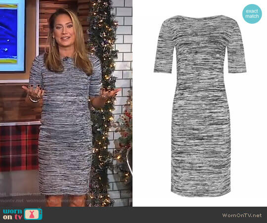 Reiss Harry Dress worn by Ginger Zee on Good Morning America