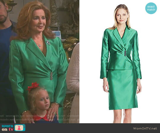 Tahari ASL Rob Skirt Suit worn by Maggie Horton (Suzanne Rogers) on Days of our Lives