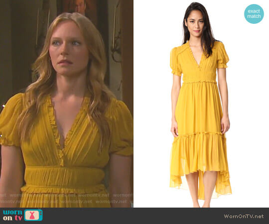Ulla Johnson Sonja Dress worn by Abigail Deveraux (Kate Mansi) on Days of our Lives
