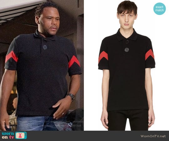 Givenchy Oversized Polo worn by Andre Johnson (Anthony Anderson) on Black-ish