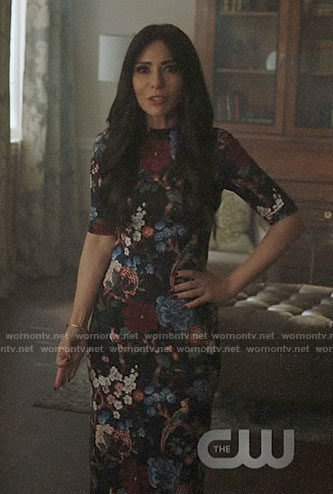 Hermione’s floral dress on Riverdale