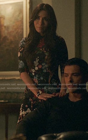 Hermione’s floral dress on Riverdale