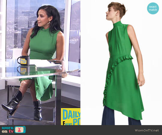 H&M Crêped Dress worn by Julissa Bermudez on E! News