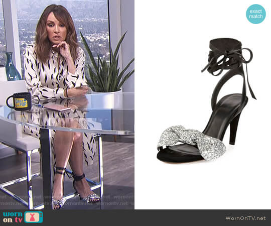 Isabel Marant Akynn Sandal worn by Catt Sadler on E! News