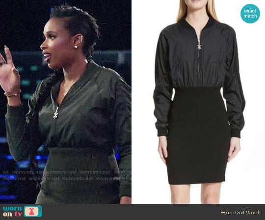 Opening Ceremony Bomber Dress worn by Jennifer Hudson on The Voice
