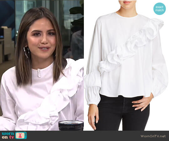 Petersyn Jessica Top worn by Erin Lim on E! News