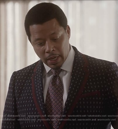 Lucious’s print suit on Empire