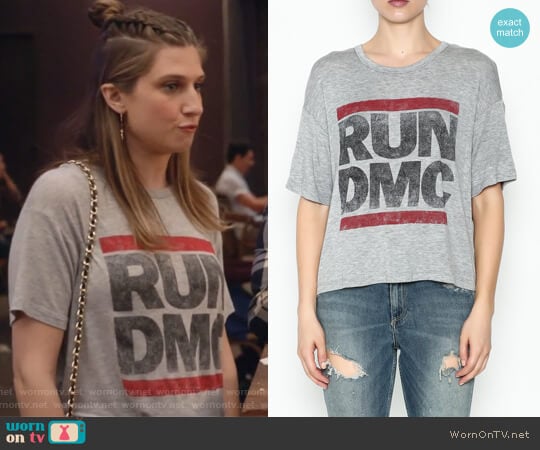 DayDreamer Run DMC Band Tee worn by Nomi Segal (Emily Arlook) on Grown-ish