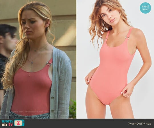 Out From Under Cindy Seamless Bodysuit worn by Karolina Dean (Virginia Gardner) on Marvels Runaways