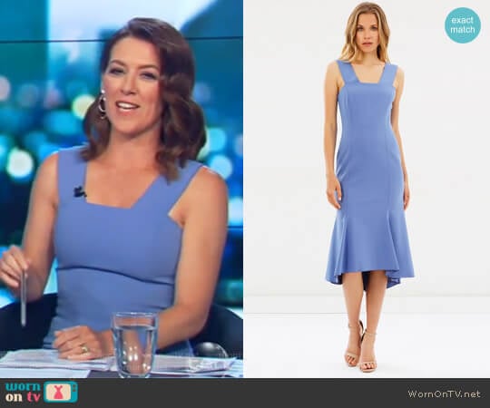 Ginger & Smart Carmen Dress worn by Gorgi Coghlan on The Project