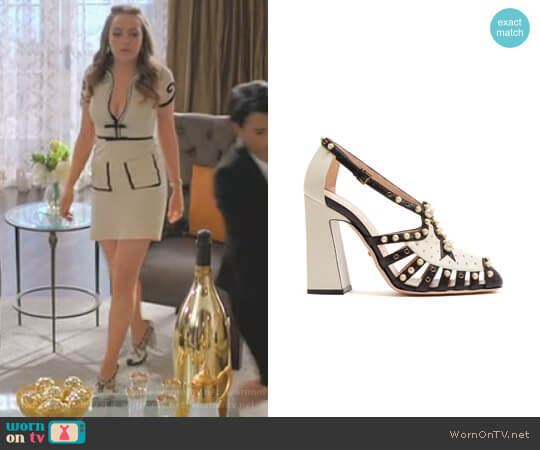 Gucci Tracy Pumps worn by Fallon Carrington (Elizabeth Gillies) on Dynasty