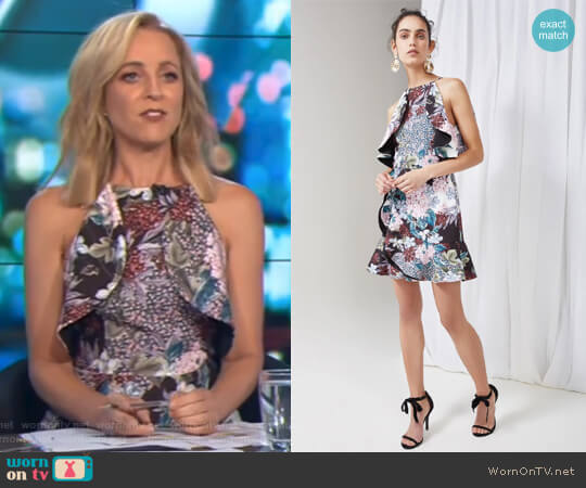 Keepsake Lost Dreams Dress worn by Carrie Bickmore on The Project
