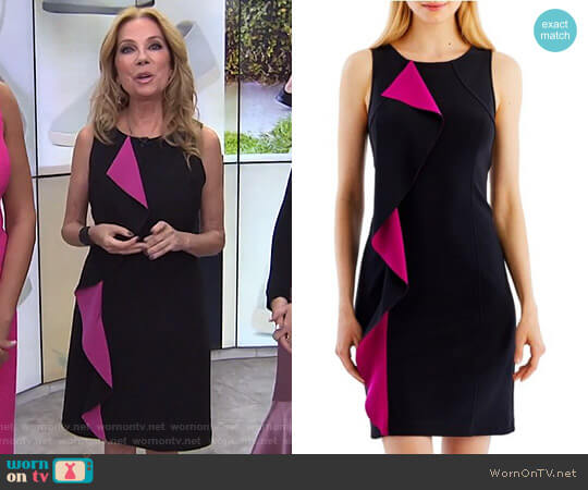 Nicole Miller Ruffled Sheath Dress worn by Kathie Lee Gifford on Today