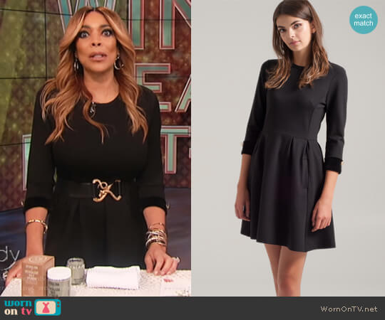 Press Embellished Double Knit LBD worn by Wendy Williams on The Wendy Williams Show