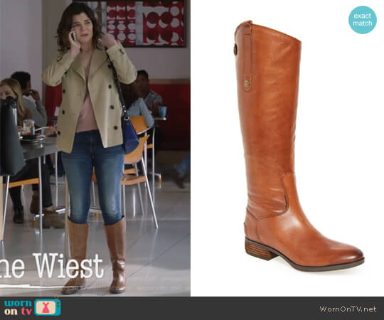 Sam Edelman Penny Boot worn by Heather Hughes (Betsy Brandt) on Life in Pieces