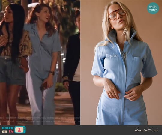 Sugarhigh Lovestoned Ground Control Coveralls worn by Nomi Segal (Emily Arlook) on Grown-ish
