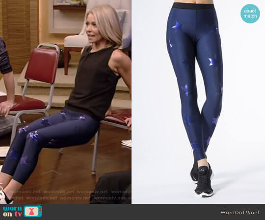 Ultracor Silk Knockout Leggings worn by Kelly Ripa on Live with Kelly and Mark