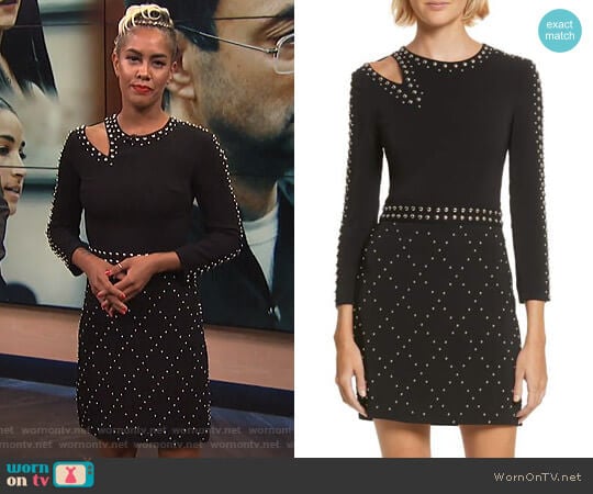 ALC Taraji Studded Dress worn by Sibley Scoles on E! News