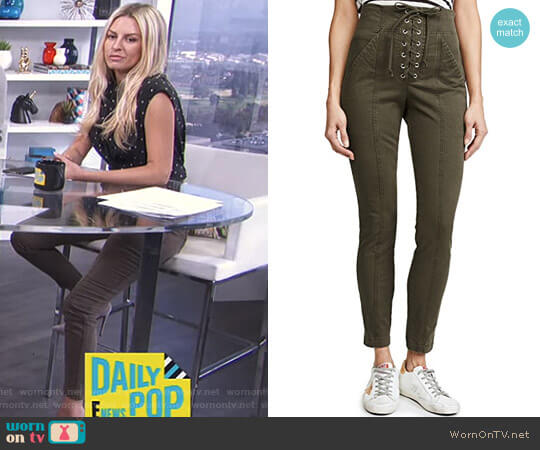 ALC Kyle Pants worn by Morgan Stewart on E! News