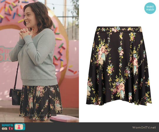 Alice + Olivia Blaise Skirt worn by Rebecca Bunch (Rachel Bloom) on Crazy Ex-Girlfriend