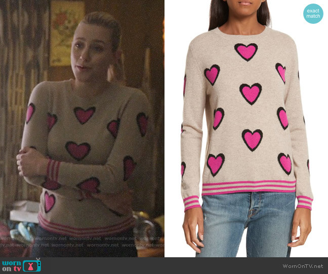 Betty Riverdale Pink Sweater Betty Designs Betty Cooper Heart