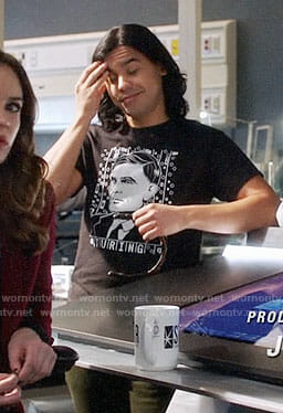 Cisco’s Alan Turing t-shirt on The Flash