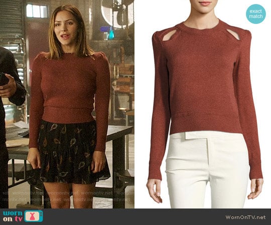 Isabel Marant Klee Sweater worn by Paige Dineen (Katharine McPhee) on Scorpion