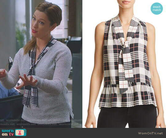 Joie Estero Top worn by Katherine Wendelson (Briga Heelan) on Great News