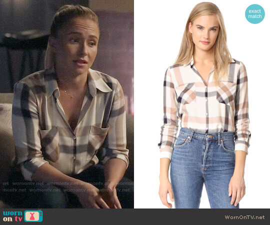 LAgence Jacqueline Blouse worn by Juliette Barnes (Hayden Panettiere) on Nashville