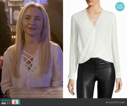 LAgence Rosario Blouse worn by Juliette Barnes (Hayden Panettiere) on Nashville