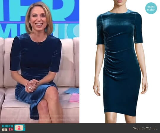 LK Bennett Kara Dress worn by Amy Robach on Good Morning America