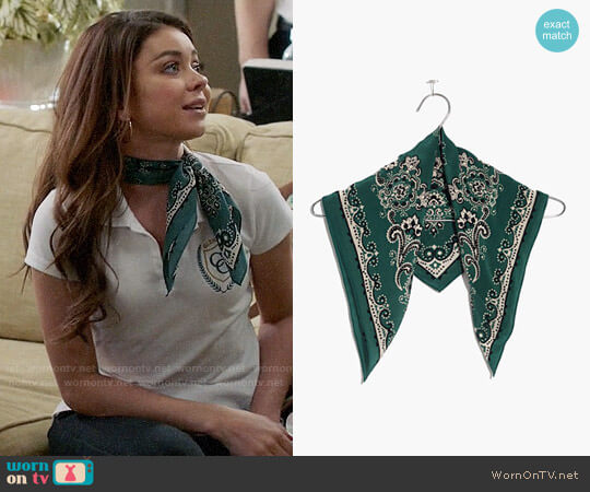 Silk Bandana by worn by Haley Dunphy (Sarah Hyland) on Modern Family