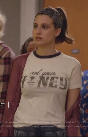 Nomi’s not your honey t-shirt on Grown-ish