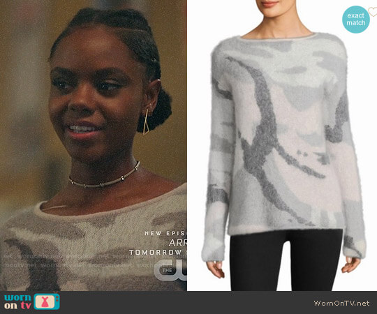 Rag & Bone Sinclair Sweater worn by Josie McCoy (Ashleigh Murray) on Riverdale