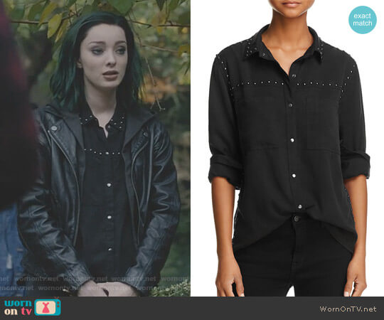 Rails Beau Studded Shirt worn by Lorna Dane (Emma Dumont) on The Gifted