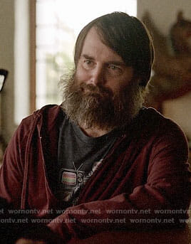 Tandy’s TV print t-shirt on Last Man on Earth