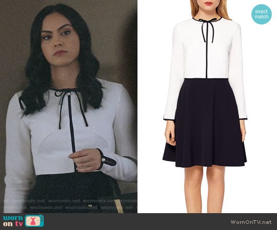 Ted Baker Loozy Dress worn by Veronica Lodge (Camila Mendes) on Riverdale