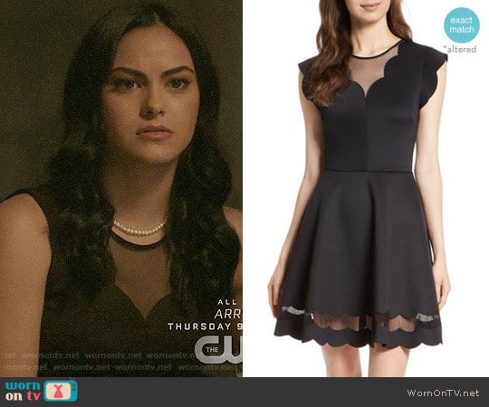 Ted Baker Sharlot Dress worn by Veronica Lodge (Camila Mendes) on Riverdale